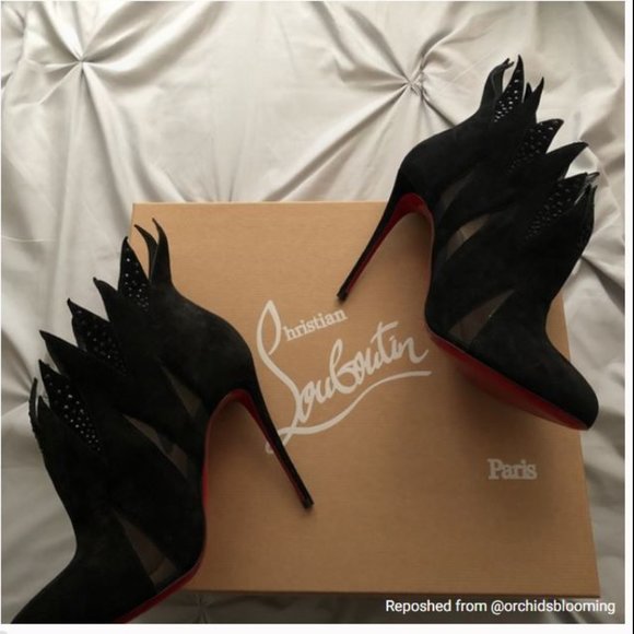 NWT Christian Louboutin Foletteria Booties size 38 - Picture 1 of 15